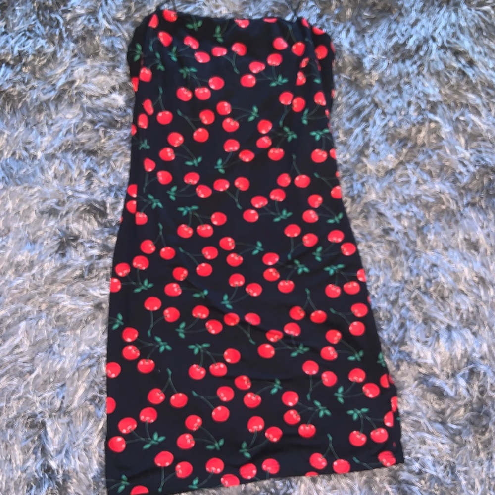 Cherry bodycon dress